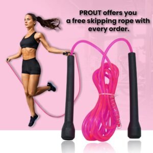 PROUT Tummy Trimmer | Spring Tummy Trimmer | Waist Trimmer | Weight Loss Exerciser | Ab Exerciser | Fitness Accessories | Fat Burner | Full Body Workout for Men & Women (Double Spring, Red)