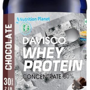 Nutrition Planet Davisco Whey Protein With Added DigeZyme®, Chocolate, 2 lbs