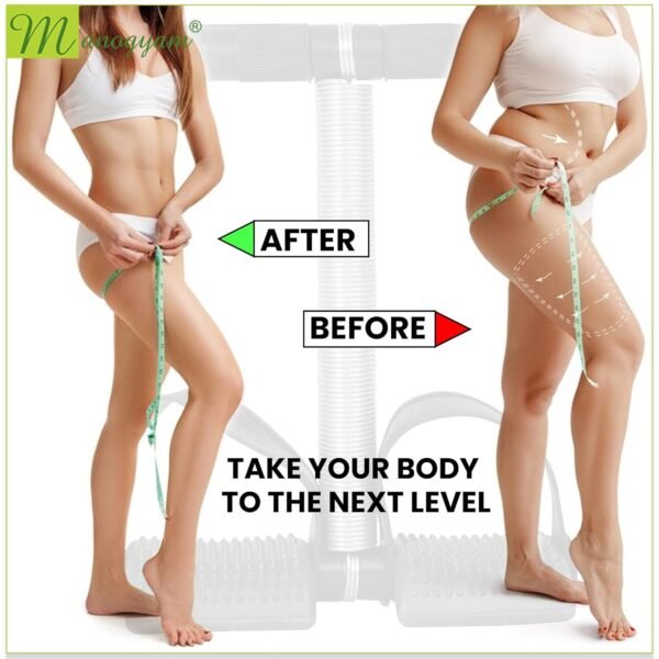 MANOGYAM Tummy Trimmer | Waist Trimmers | Single Spring Tummy Trimmer | Ab Exerciser | Body Toner | Fat Burner | Fitness Equipment | Abdominal Exercise for Men & Women - Image 7