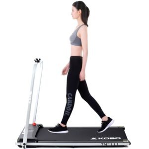 Kobo Black Fitness 1 H.P (TM-111) Ready to Home Use Jogger Motorized Treadmill with LED Display