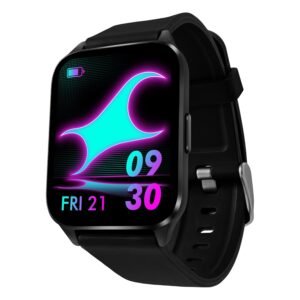 Fastrack Reflex Beat+ 1.69” UltraVU Display|500 Nits Brightness|60 Sports Modes|24 * 7 Heart Rate Monitor|SpO2 Monitor|Sleep Tracker|IP68 Water Resistant|Music & Camera Control