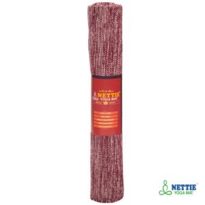 NETTIE Handloom Cotton Anti-Skid Yoga Mat – Regal Series