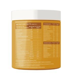 NATURALTEIN Clean BCAA (e+) BOOST with ELECTROLYTES, VITAMINS and MINERALS, 300 g (Natural Orange Flavour)