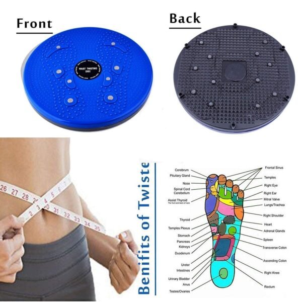 Gadget Deals-Tummy Twister -Abdominal- Ab Exerciser Toner-Tummy Fat Burner- Ab Exercise Equipment, Home, Exercise|Exercise Twist Boards - Multicolor - Image 2