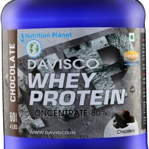 Nutrition Planet Davisco Whey Protein(With Added DigeZyme) for Pre/Post Workout Recovery (Chocolate – 4lb, 60 Servings)