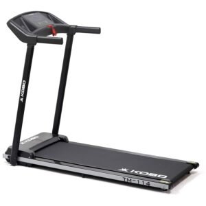 Kobo Fitness TM-114 (1.0 HP) Motorized Treadmill with Free Installation Assistance, Home Use & Automatic Programs, Others 4 LED Display