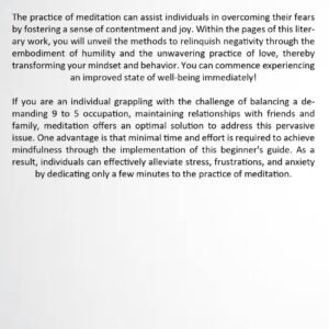 Meditation: The Essential Guide To Meditation For Novices: Techniques For Alleviating Stress, Cultivating Inner Serenity, And Enhancing Well-Being … Stress And Cultivating A Tranquil Lifestyle)