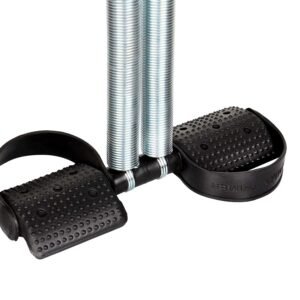 Liffo® Tummy Trimmer for Men Women Waist Trimming Bicep Double Stainless Steel Spring Heavy Duty Home Gym Workout (Black Color)