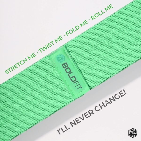 Boldfit Fabric Resistance Band - Loop Hip Band for Women & Men for Hip, Legs, Stretching, Toning Workout - Image 2