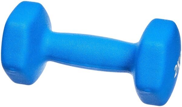 amazon basics Neoprene Dumbbell Pair, 2 x 2Kg - Image 2