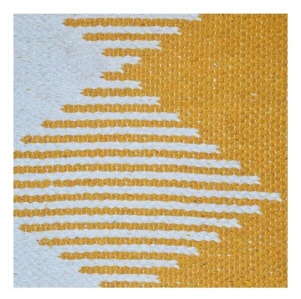 House of Handmade - Cotton Yoga Mat for Kids, upto 10 years Age, Strong Anti-Slip, Sweat Resistant, 2X4 feet, Washable, 8 mm Thickness, YELLOW (Yellow) - Image 6