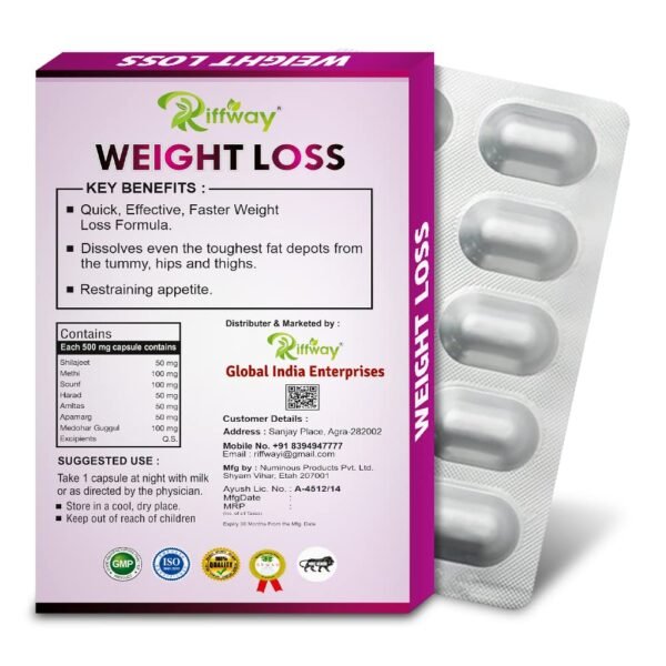 Weight Loss Tablet | Burns Fat Without Diet Exercise For Men-Women (100% Ayurvedic) - Image 2