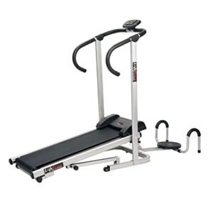 Lifeline Fitness LT-202 Manual Treadmill 3in1 with a Twister and Push-up Stand