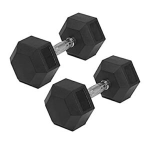 ASG Hexa Dumbbells 2kg to 10kg Pair | Hexagon Dambal Set| Fixed Weight Exercise Dumbles | Home Gym Kit Dumbells | (Pack of Two) 10kg Weights