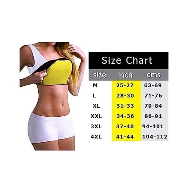 KGDA Unisex Running Waist Trimmer Exercise Wrap Belt/Shaper Belt- (Black) | Slimming Belt, Waist Shaper, Tummy Trimmer, Sweat Slim Belt, Belly Fat Burner, Stomach Fat Burner - Image 6