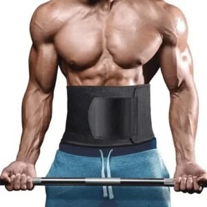 Weight lose belt fat lose belt pet kam karne ki belt patla hone ka belt sweat slim belt hot belt yoga belt,GYM BLET exercise belt tummy trimmer belt for men & women (Free size, Pack of 1) (AE-019)