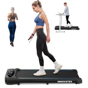 Mapache innovatex 1.0 Walking pad, Under Desk Treadmill,Walking Pad Treadmill 3 in 1 for Home/Office with 265lb Capacity, 2.75HP Portable Walking Treadmill with Remote Control, LED Display