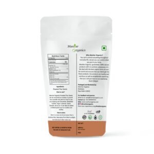 ManHar Organics Roasted Flax Seeds 1kg – Alsi Seeds for Weight Loss, Diet Food