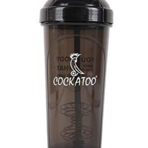 Cockatoo CS-01 Plastic Shaker Bottle (Black, 700 Milliliters)