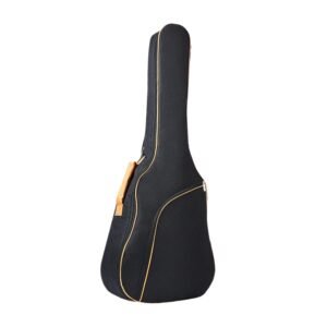 Enakshi Electric Gig Bag and Pockets Guitar Case for Acoustic Guitars Travel Concert Orange