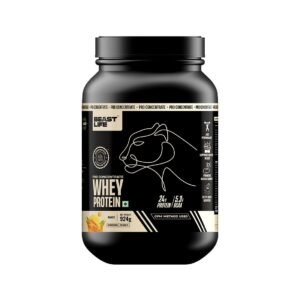 BeastLife Whey Protein Powder Mango Flavour 924g With Ultrasorb Tech,24G Protein,5.3G Bcaa,Sports Nutrition|High Absorbtion Fuels Muscle