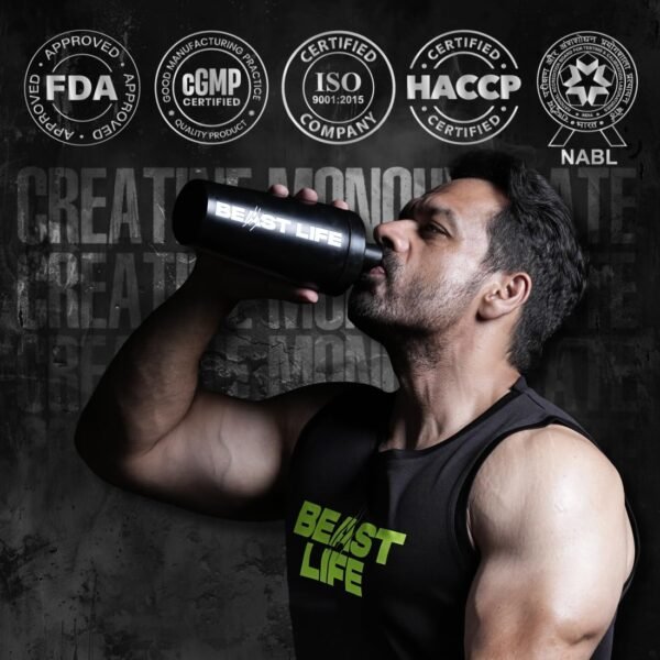BEASTLIFE Whey Protein Powder With Ultrasorb Tech,Isorich Blend,24G Protein,5.5G Bcaa,Sports Nutrition|High Absorbtion Fuels Muscle|Speed Recovery For Men & Women (924g, Rich Double Chocolate) - Image 9