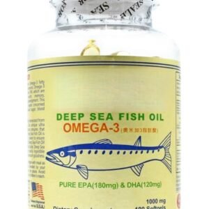 B-LADY ALASKA Omega-3 Fish Oil – 100 Capsules | 1650 Mg Omega 3 Fatty Acids| Quadruple Strength with 743mg EPA 528 mg DHA, No Fishy Burps | For Heart, Brain, Joint & Eye Health Support (100 CAPSULE)