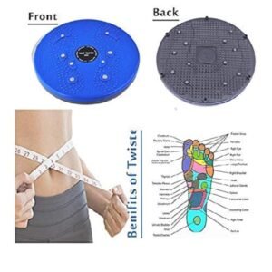 Drumstone Tummy Twister | Twisting Waist Disc | Waist Trimmer | Fat Burner | Aerobic Exercise Foot Exercise Fitness Twister | Fat Buster | Perfect Home Gym Equipment for Men & Women