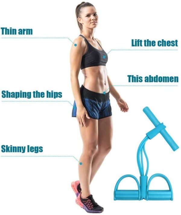 Aatmnivedi Pull Reducer | Waist Reducer Body Shaper Trimmer for Reducing Your Waistline and Burn Off Extra Calories | Arm Exercise, Tummy Fat Burner, Body Building Training | Multicolor ||| - Image 6