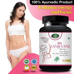 INLAZER Slim Sanjevani Slim Body Pill | Weight Loss Capsule Fat Burner Weight Loss Product For Teenage Weight Loss Products & Loose Extra-Weight Rapidly Without Exercise 30 Capsule