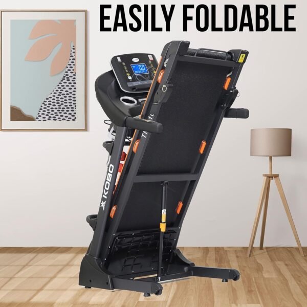 Kobo Multi Function 2 HP - 4 HP Peak DC Motorised Treadmill for Home Use with Bluetooth Connectivity APP, Free Installation Assistance 1 Year Motor Warranty - Image 5