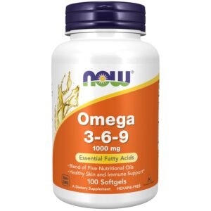 Now Foods Omega 3-6-9 1000 Mg – 100 Softgels