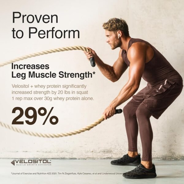 Wellbeing Nutrition Whey Protein Isolate + Concentrate | 24g Protein, 11.5g EAA, 1g Glutamine | Clinically Proven 2x Muscle Protein Synthesis| 4B CFU Probiotics & Digestive Enzymes | 1kg - Image 9