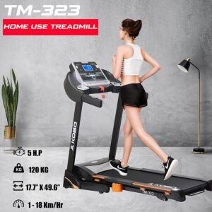 Kobo TM-208 2 H.P Motorized Treadmill with Multi Function Massager